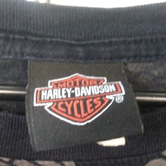 Blue Long Sleeve Graphic Top - Picture 2 of 4